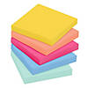 Post-it Super Sticky Notes - Summer Joy Collection - 3" x 3" Plain, 12-Pack Image 1