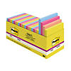Post-it Super Sticky Notes - Summer Joy Collection - 3" x 3" Plain, 24-Pack Image 1