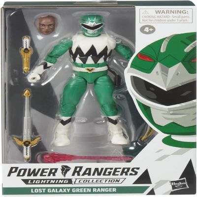 Power Rangers Lightning Collection Action Figure  Lost Galaxy Green Ranger Image 1