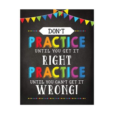 Practice Until You Get It Right 8.5x11in Image 1