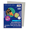 Prang Construction Paper, Gray, 9" x 12", 50 Sheets Per Pack, 10 Packs Image 1