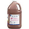 Prang Washable Tempera Paint, Brown, 1 Gal Image 1