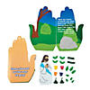 Praying in the Garden Handprint Craft Kit - Makes 12 Image 1