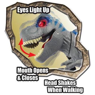 Pre-Historic Times: Dinosaur Playset W/ Walking T-REX - 3+ Image 2