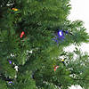 Pre-Lit Medium Pine Artificial Christmas Tree - 6.5' - Dual Color LED Image 3