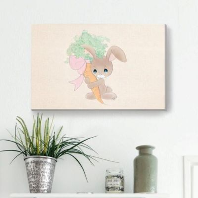 Precious Moments Bunny Canvas Wall Art 24X36 Image 2