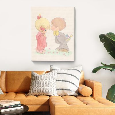 Precious Moments First Date Canvas Wall Art - 18" X 24" Image 1