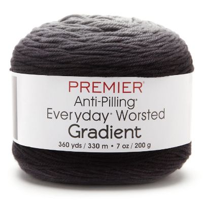 Premier Anti-Pilling Everyday Worsted Gradient Yarn-Black Tones Image 1