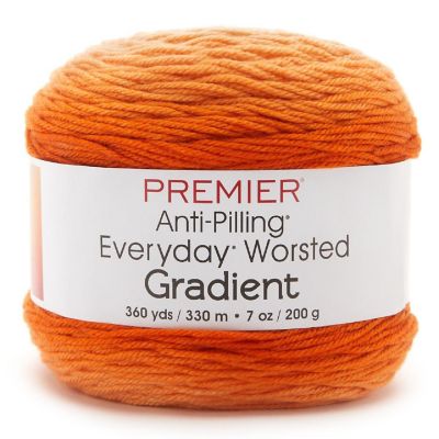 Premier Anti-Pilling Everyday Worsted Gradient Yarn-Orange Tones Image 1