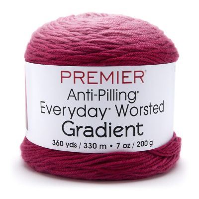 Premier Anti-Pilling Everyday Worsted Gradient Yarn-Sangria Tones Image 1
