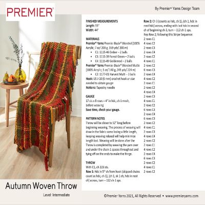 Premier Basix Yarn-Ember Image 1