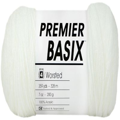 Premier Basix Yarn-White Image 1