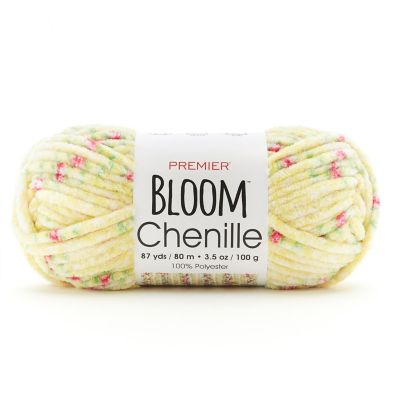 Premier Bloom Chenille Yarn-Buttercup Image 1