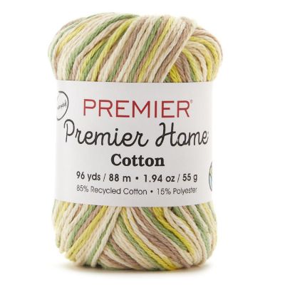 Premier Home Cotton Multi Yarn-Lemon Lime Multi Image 1
