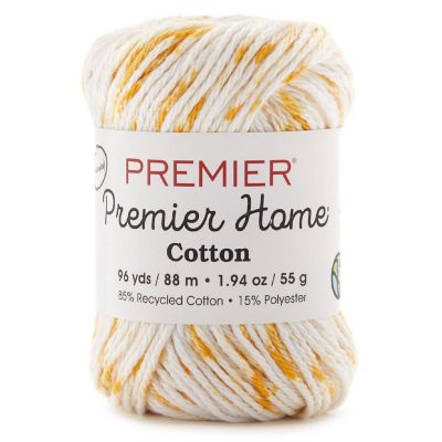 Premier Home Cotton Multi Yarn-Yellow Speckle Image 1