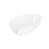Premium 2 qt. Clear Oval Plastic Serving Bowls (24 Bowls) Image 1
