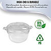 Premium 3.4 oz. Clear Disposable Plastic Mini Pots - 288 Pc. Image 4