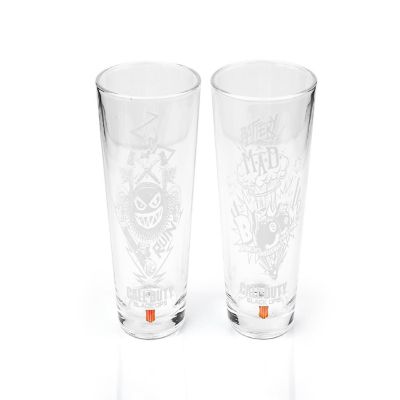 Premium Call of Duty Black Ops 4 Specialists 17oz Drinking Glasses  Set of 2 Image 1