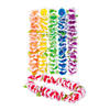 Premium Petal Polyester Leis - 12 Pc. Image 1