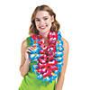 Premium Tropical Polyester Leis &#8211; 12 Pc. Image 1