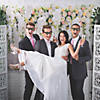 Premium White Floral Wedding Backdrop Image 1
