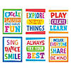 Preschool Playroom Posters - 6 Pc. Image 1
