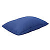 Presidio 12" x 20" Lumbar Indoor/Outdoor Pillow with Piping, 2-Pack - Denim Blue Image 2