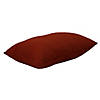Presidio 12" x 20" Lumbar Indoor/Outdoor Pillow with Piping, 2-Pack - Rust Red Image 2