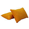 Presidio 16" x 24" Lumbar Indoor/Outdoor Pillow with Piping, 2-Pack - Marigold Image 1