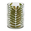 Pressed Leaf Votive Holder (Set Of 3) 3"D X 4"H Glass Image 1