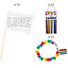Pride Activity & Craft Assortment Kit - Makes 36 Image 1