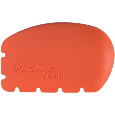 Princeton Catalyst Silicone Wedge Tool-Orange W-05 Image 1