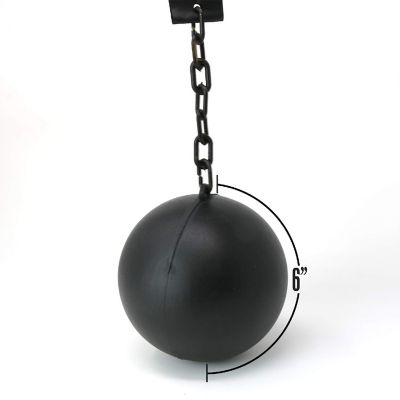 Prisoner Ball and Chain - Prisoner Costume Accessories Prop - 1 Piece Image 3