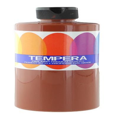Pro Art Liquid Tempera Paint 16oz Brown Image 2