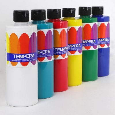 Pro Art Liquid Tempera Paint 16oz Brown Image 3