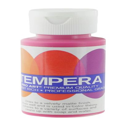 Pro Art Liquid Tempera Paint 2oz Magenta Image 2