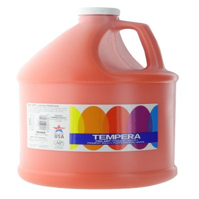 Pro Art Liquid Tempera Paint Gallon Orange Image 2