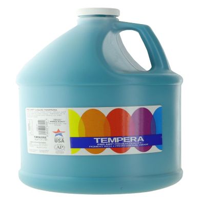 Pro Art Liquid Tempera Paint Gallon Turquoise Image 2