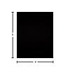Pro Art Mat Board Blank 8x10 Black Core Black 25pc Image 2