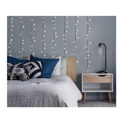 ProductWorks 18187 Light String, 2m x 3m, Warm White Berry, 300 Lights, 8 Function Image 1