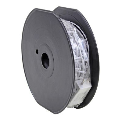 ProductWorks Micro Bulb LED Light String, Cool White, 60-Feet Image 1