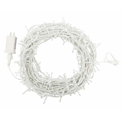 ProductWorks Micro Bulb LED Light String, Cool White, 60-Feet Image 2