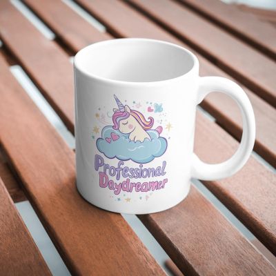 Professional Daydreamer Mug by Dancing Littles Jungle Image 2