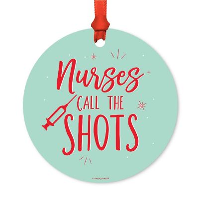 Professional Metal Ornament, Nurses Image 1