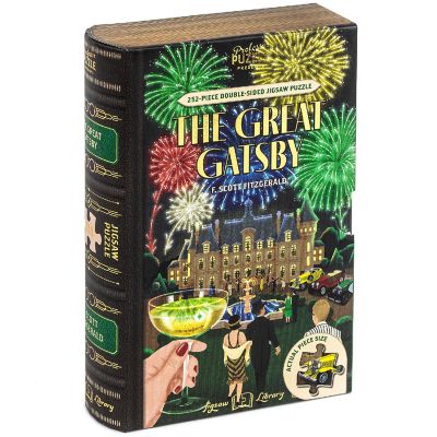 Professor Puzzle Jigsaw Library - The Great Gatsby, 252-Piece Puzzle Image 1
