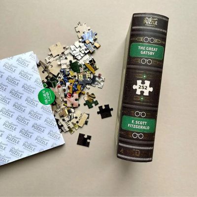 Professor Puzzle Jigsaw Library - The Great Gatsby, 252-Piece Puzzle Image 3