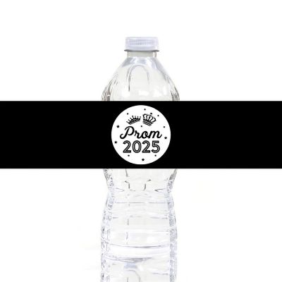 Prom Night Labels Black, 20 Pack Image 1