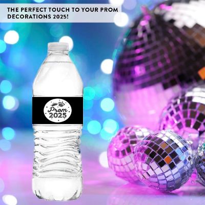 Prom Night Labels Black, 20 Pack Image 2
