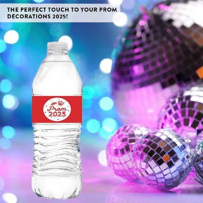 Prom Night Labels Red, 20 Pack Image 1