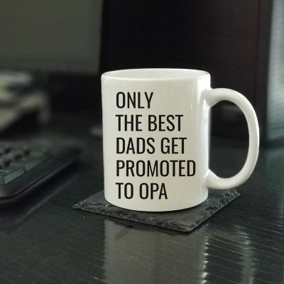Promoted to Opa Ceramic Mug Image 1